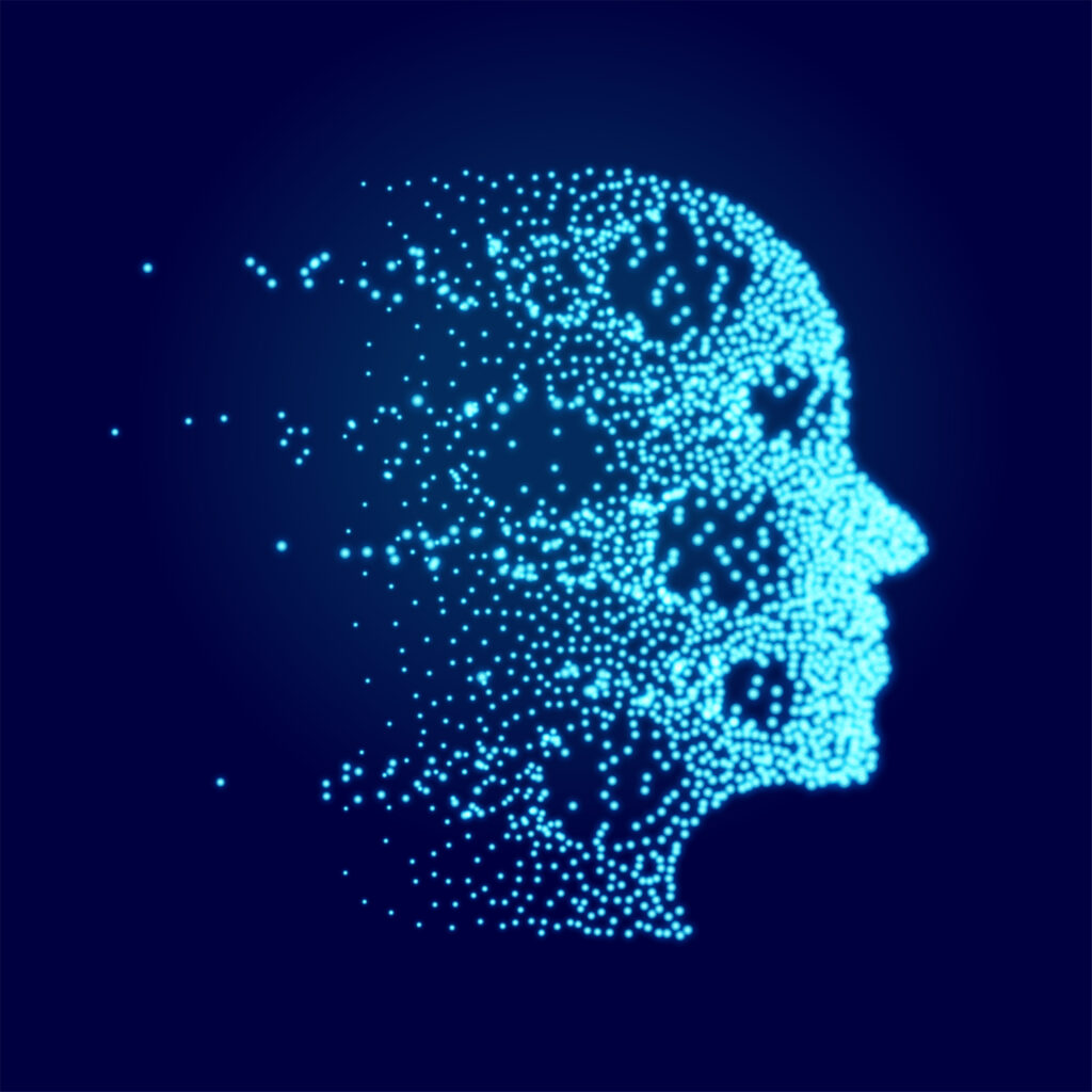 Viso creato con l'intelligenza artificiale